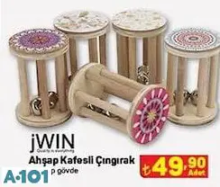 JWİN AHŞAP KAFESLİ ÇINGIRAK JWİN AHŞAP KAFESLİ ÇINGIRAK